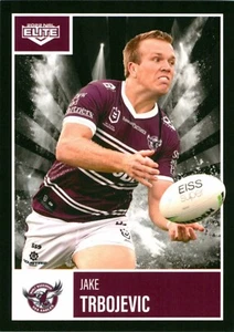 2022 MANLY SEA EAGLES NRL Card JAKE TRBOJEVIC Elite - Bild 1 von 3
