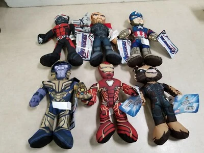 Lote de 6 - Peluche Oficial Marvel The Avengers Endgame 9" Foto 1 de 4