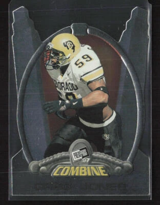 1997 Press Pass Combine #36 Greg Jones Colorado Buffaloes - Image 1 of 2
