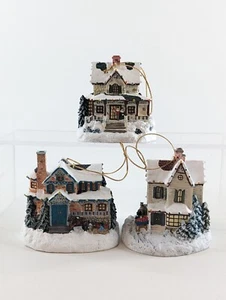 Winter Memories Ornament Collection Set 39204 by Thomas Kinkade - NO COA - Picture 1 of 9