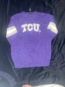 Small 14-16 Tcu Sweater - Picture 1 of 1