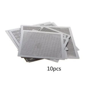 10Pcs/set BGA Reballing Universal Stencil Template Kit for Computer IC Chip Part - Bild 1 von 8