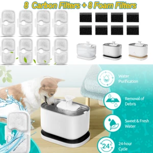 Filter 16x/Set Brunnen für Cat PLWF005, PLWF115, PLWF105, für Petlibro - Picture 1 of 9