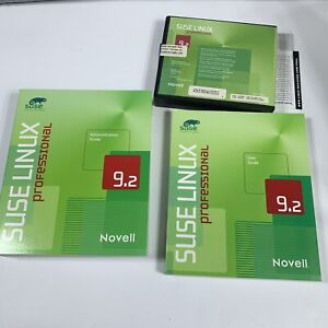 Novell SUSE LINUX Professional 9.2 Operating System Software New Sealed In Box