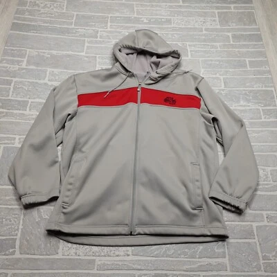 VINTAGE Nike Air Hoodie Adult M Gray Fleece Full Zip Hooded Sweatshirt Gray Tag - Image 1 of 4