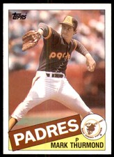 1985 Topps Mark Thurmond A Baseball Cards #236