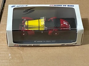 Spark 43LM33 Alfa Romeo 8C #11 Winner Le Mans 1933 - Sommer/Nuvolari 1/43 Scale - Picture 1 of 6