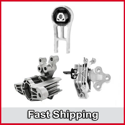 Engine Motor & Transmission Mounts 3PCS For 2017-2021 Chrysler Pacifica Voyager - Image 1 of 4