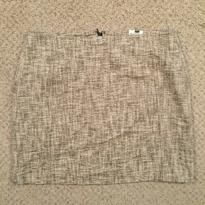 Loft Petites Rock Größe 12P beige kurz gefüttert Bleistift - Bild 1 von 10