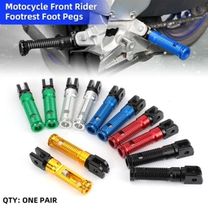 Clavijas para pies de reposapiés delanteras para YAMAHA FAZER FZ1 FZ8 FZ6R XSR700 TDM 900 XJ6 - Imagen 1 de 15