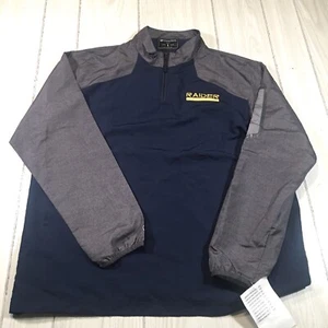 NWT Holloway Windbreaker jacket Mens Blue Gray Size L - Picture 1 of 7