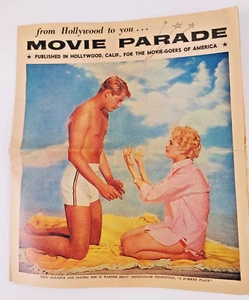 Vtg 1959 Movie Parade Publication "A Summer Place" Cover T Donahue S Dee #19914 - Picture 1 of 7