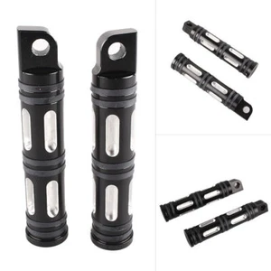 For most Harley Davidson models with male mount footpeg support Pair footpegs - Picture 1 of 8
