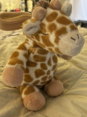 Cloud B Gentle Giraffe On the Go White Noise Soother Music 9” Stuffed Plush-EUC - Image 1 of 4