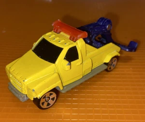 Vintage 2002 MATCHBOX WRECKER TRUCK TOW TRUCK Rare Original Old Car Tow Moves ++ - Picture 1 of 7
