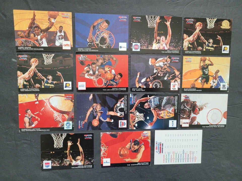 1994 NBA HOOPS SCOOPS CARDS #HS1 to HS28 Your PIck SKYBOX - Image 1 of 1