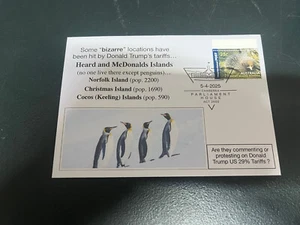 (727) 6-4-2025 - USA tax Heard & Macqurie Islands (penguins) 29% tariffs (B) - Picture 1 of 2