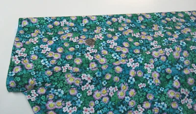 MICHAEL MILLER FABRICS Michael Miller quilt-craft fabric CORNFLOWER BY THE LAKE marine 2 yds (cx-11901)
