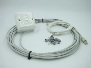 40 mtr Cat5e Intern Ethernet Netzwerk Erweiterungsset Individuell 100% KUPFER - Bild 1 von 7