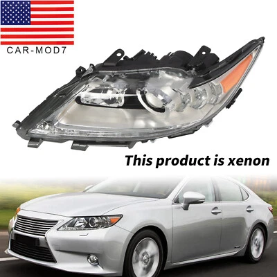 Xenon HID Headlight Left Driver Side lamp For 2013-2015 Lexus ES350 ES300h - Image 1 of 4