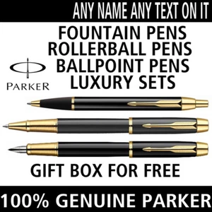 Juego de plumas estilográficas PARKER IM grabadas personalizadas GRAN REGALO - Imagen 1 de 14