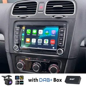 DAB+ Apple Carplay For VW GOLF Polo MK6 7" Car Stereo Radio Player GPS Android14 - Picture 1 of 19