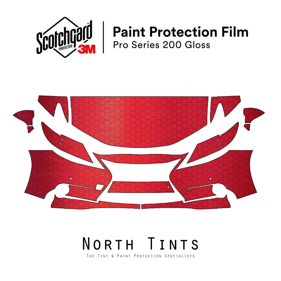 Lexus ES 2013-2015 Serie 3M Pro Película de Protección de Pintura Precortada Sujetador Transparente Kit PPF Foto 1 de 4