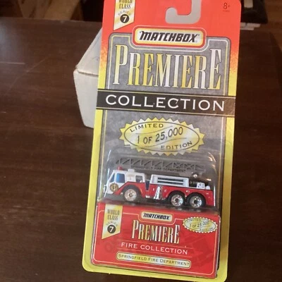 Matchbox Premiere Collection,Springfield Fire Department,1/64 Scale - Image 1 of 3