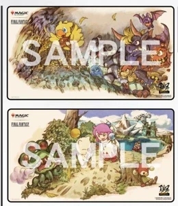 Alfombra de juego Tresure y alfombra de juego de pistas MTG FINAL FANTASY WotC oficial limitada Japón - Imagen 1 de 6