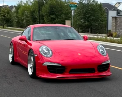 Porsche 911 991 Aero GT Poliuretano Alerón Inferior Labio Add on Hecho en EE. UU. 2013-2016 Foto 1 de 4