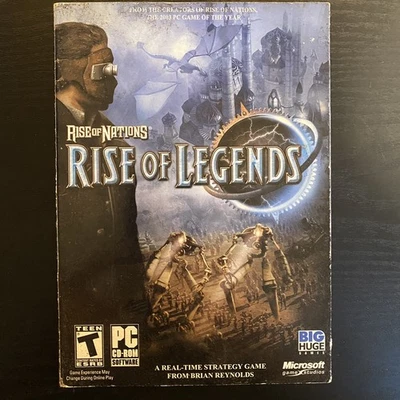 Rise of Nations: Rise of Legends (PC, 2006) Complete Box Game NEW DAMAGED - Image 1 of 4