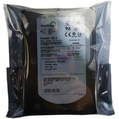 1PC SEAGATE PE2950 2900 0J8091 ST3146854SS hard disk 146G SAS 15K 8MB 3.5inches - Image 1 of 2