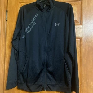 Chaqueta ligera negra Under Armour Wounded Warrior Project mediana - Imagen 1 de 9