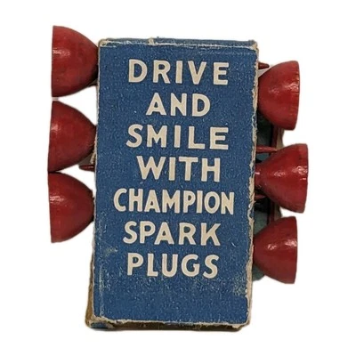 Rare Original Vintage Champion Spark Plug Advertising Golf Tee's - Image 1 of 3
