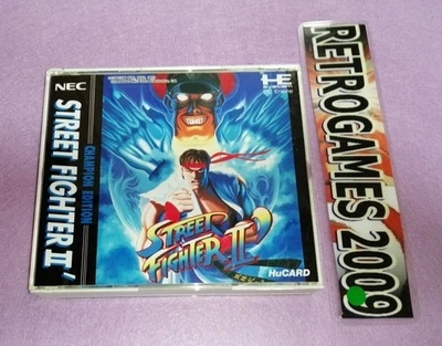 STREET FIGHTER 2   PC ENGINE HUCARD  JAPONES - Imagen 1 de 4