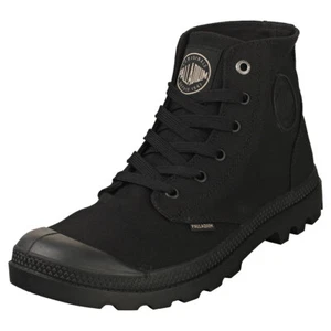 Palladium Mono Chrome Womens Fashion Boots in Black - Picture 1 of 8