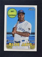 2018 Topps Heritage Base #579 Gift Ngoepe - Toronto Blue Jays
