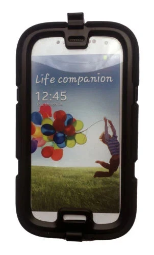 GRIFFIN SURVIVAL todo terreno SAMSUNG Galaxy S4 negro funda y clip Foto 1 de 4