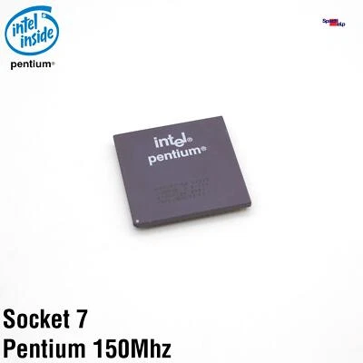 Cpu Intel Pentium 150mhz Sy015 / P54c/P54cs Processor Socket 7 Sockel A80502150 - Image 1 of 2