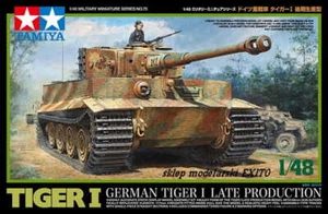 TAMIYA 32575 - 1:48 Tiger I Alemán Producción Tardía - Imagen 1 de 1