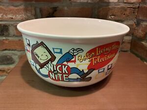 Vintage 1998 Viacom Nick At Nite Large Popcorn Bowl Classic Tv