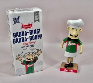 Milwaukee Brewers Italian Racing Sausage Badda-Bing! Bobblehead (2012) - Picture 1 of 4
