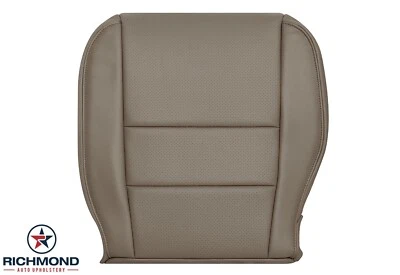 2007-2014 Honda Ridgeline-Driver Side Bottom GENUINE Leather Seat Cover Dark Tan - Image 1 of 4