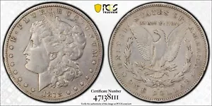 1878-S Top 100 VAM 57 langer Schaft/Nock Morgan Silber Dollar PCGS Sehr guter Zustand Detail - Bild 1 von 8