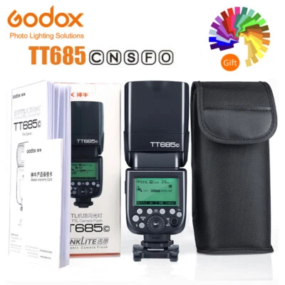 Godox TT685II TT685C TT685N TT685S TT685F TT685O TTL HSS Camera Flash Speedlite - Image 1 of 4
