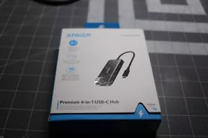 Anker 4-in-1 Premium Hub, Power Expand PD 10Gbps Data Hub, USB-C Power Hub .... - Picture 1 of 2