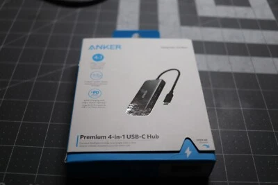 Anker 4-in-1 Premium Hub, Power Expand PD 10Gbps Data Hub, USB-C Power Hub .... - Image 1 of 2