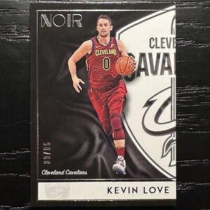 2018-19 PANINI NOIR ICON EDITION KEVIN LOVE #9/85 CLEVELAND CAVALIERS #129