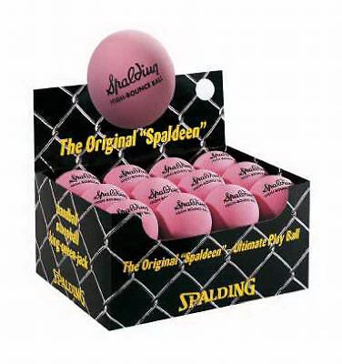 Set of 2 Spalding High Bounce Ball - Pink Lisco Products 1998