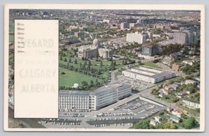 Amateur Ham Radio QSL QSO Card 1966 VE6ARD Calgary Alberta Canada Les Thorpe - Picture 1 of 3